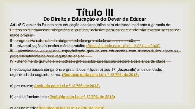 ldb reformulada 2013